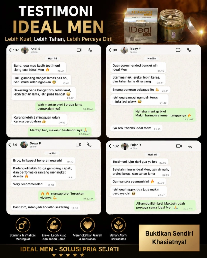 Detail Produk Ideal Men