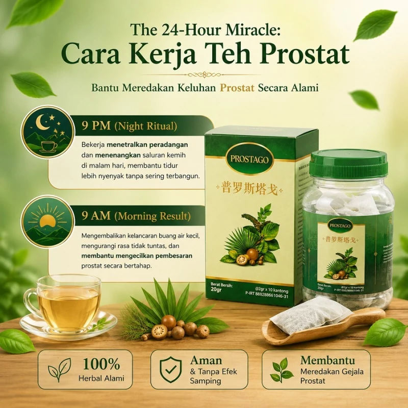 Manfaat Utama Teh Prostago Herba Nusantara