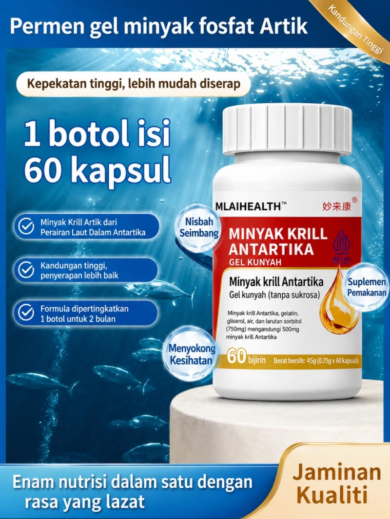 Detail Kapsul Minyak Krill