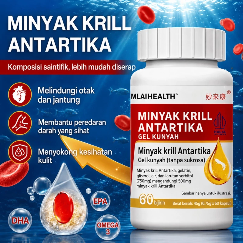 Minyak Krill Antartika Utama