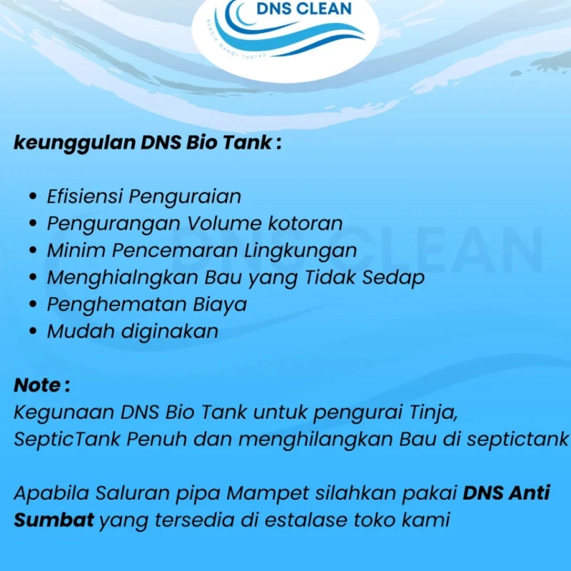 DNS Bio Tank - Kepercayaan Pelanggan