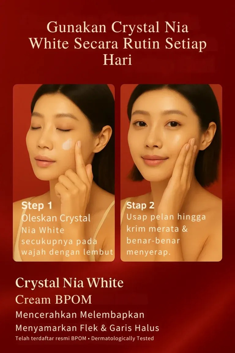 Hasil Crystal Nia White - Happy Skin
