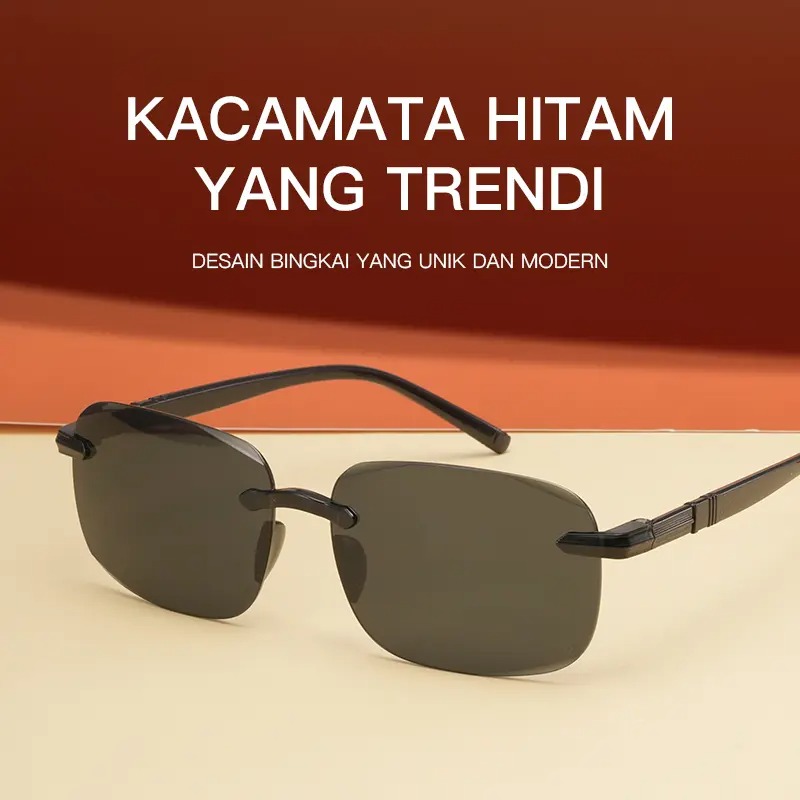 Kacamata Anti Radiasi Photocromic Frame Persegi