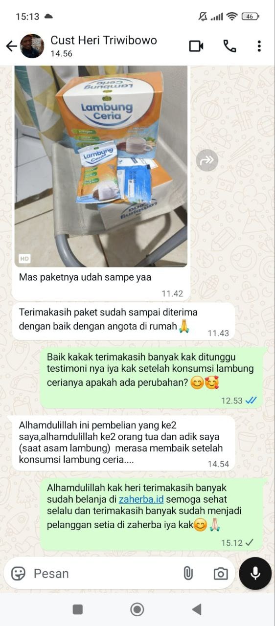 Testimoni Lambung Ceria 1