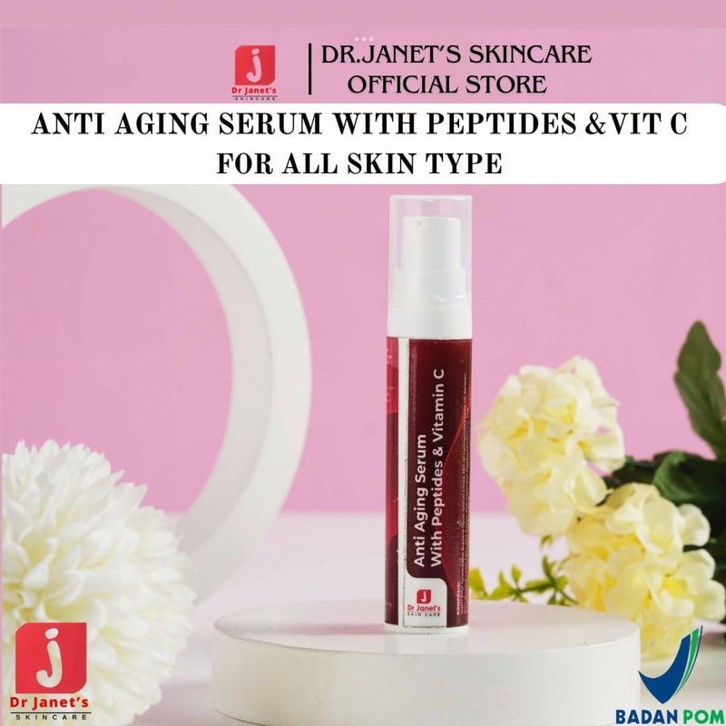 Anti Aging Serum w/ Peptides & Vit C (All Skin Type)