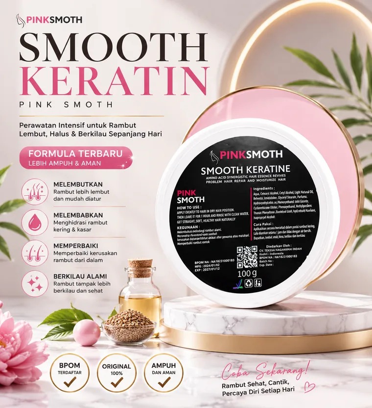 Kandungan Pinksmoth Keratin