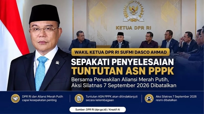 Silatnas 10.000 ASN PPPK Resmi Dibatalkan, DPR RI Akomodir Tuntutan Aliansi Merah Putih