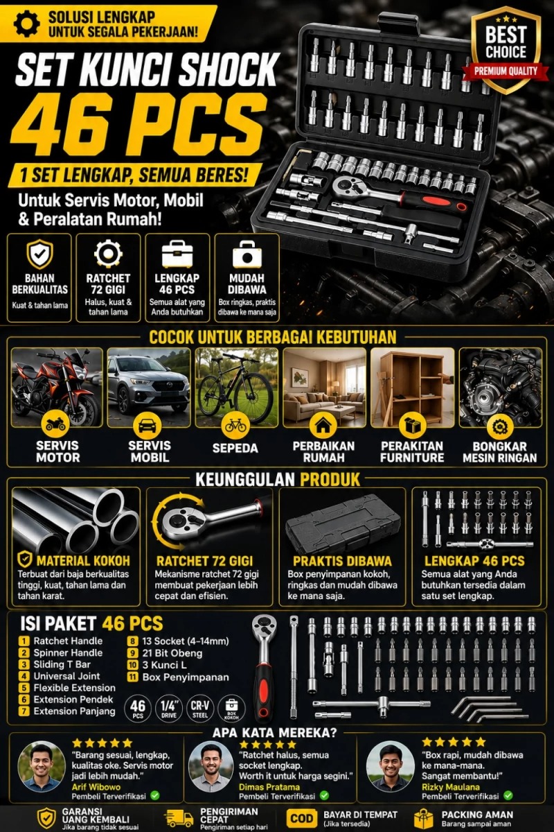 Set Kunci Lengkap