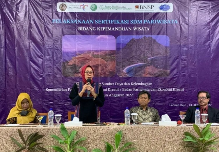 Abdimas Internasional Sertifikasi SDM Pariwisata Program Management Service Certification Tahun 2022 (Kolaborasi Magister Manajenen, Kemenparekraf, dan World Bank)