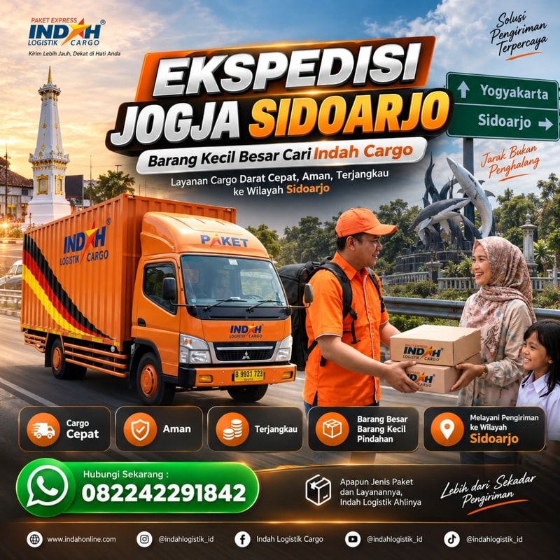 ekspedisi cargo jogja sidoarjo