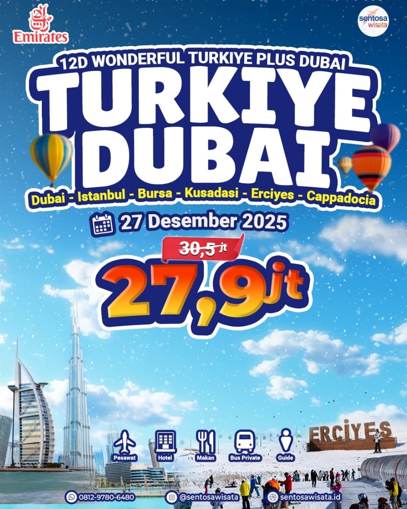 Paket Tour Turki Dubai