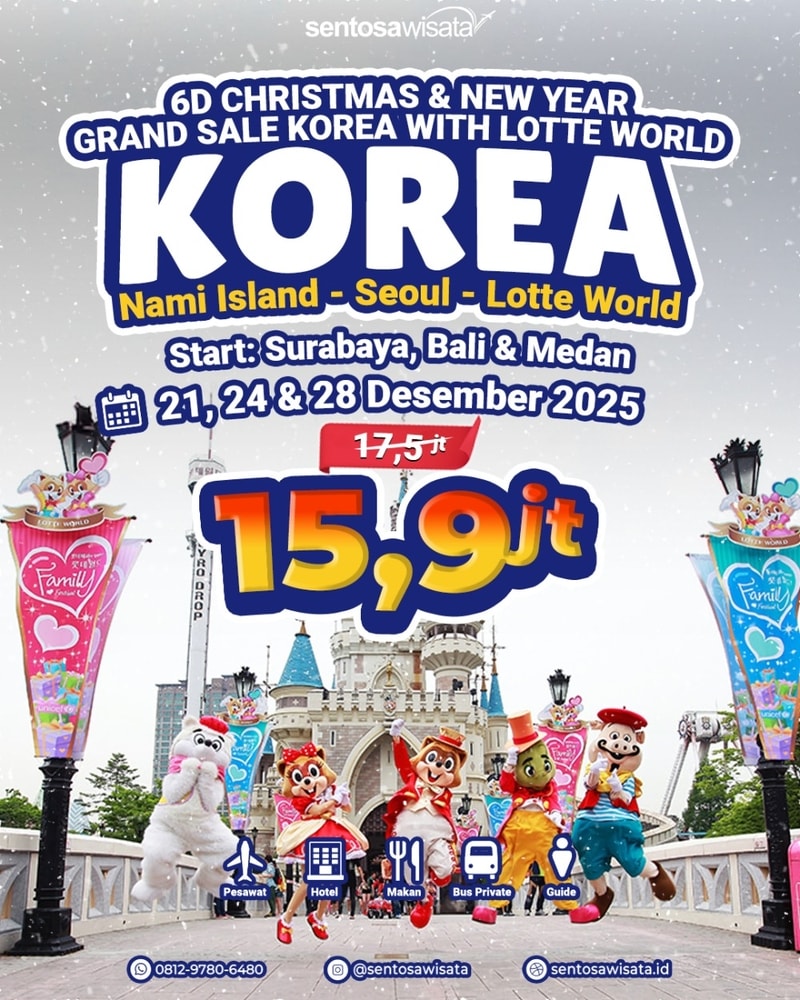 Paket Tour Korea Tahun Baru