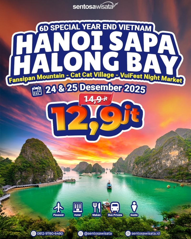 Paket Tour Vietnam Libur Nataru