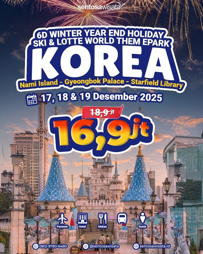 Paket Tour Korea Akhir Tahun