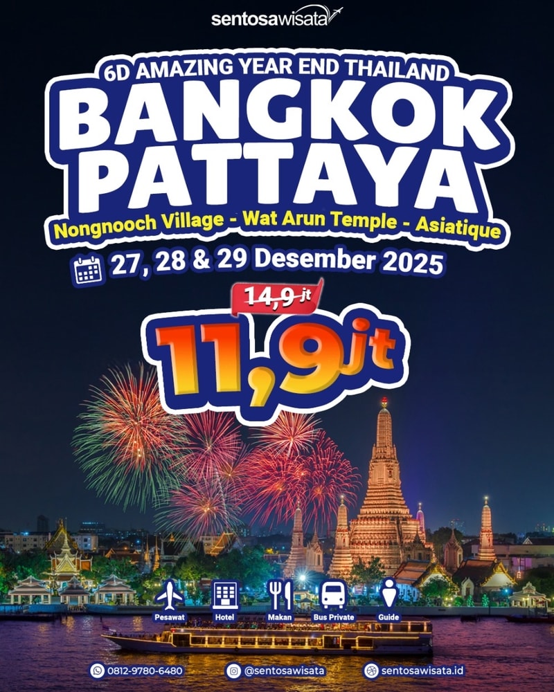 Paket Tour Bangkok Tahun Baru
