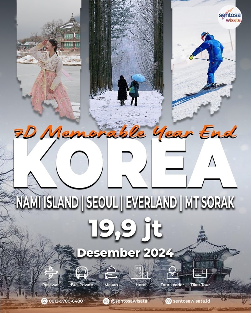 Paket Travel Korea Memorable 2024