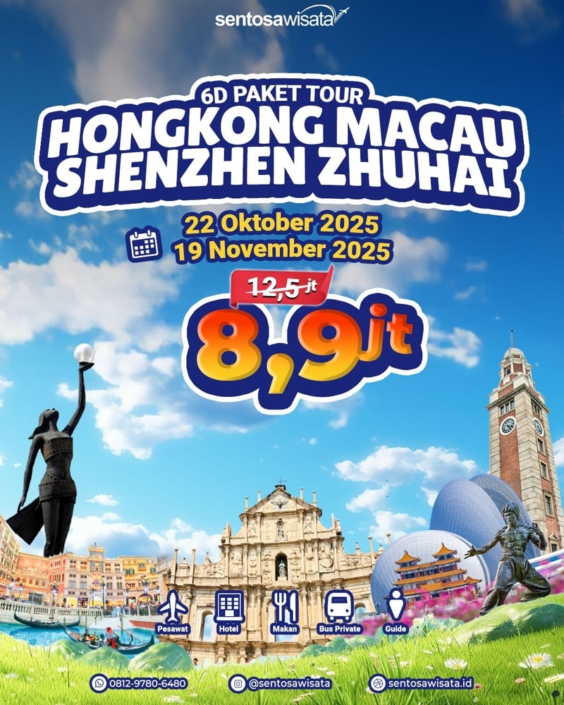 Paket Tour Hongkong murah