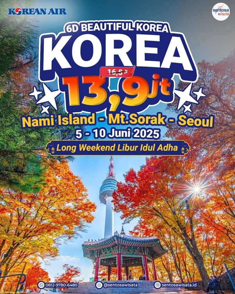 Paket Tour Korea Murah