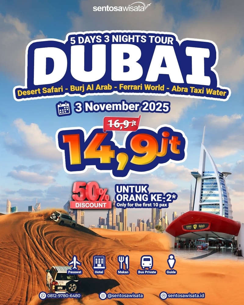 Paket Tour Dubai Murah