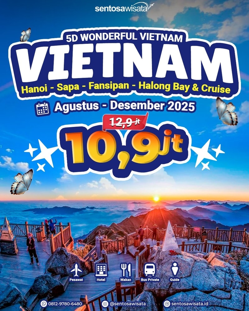 Paket Tour Vietnam 2025