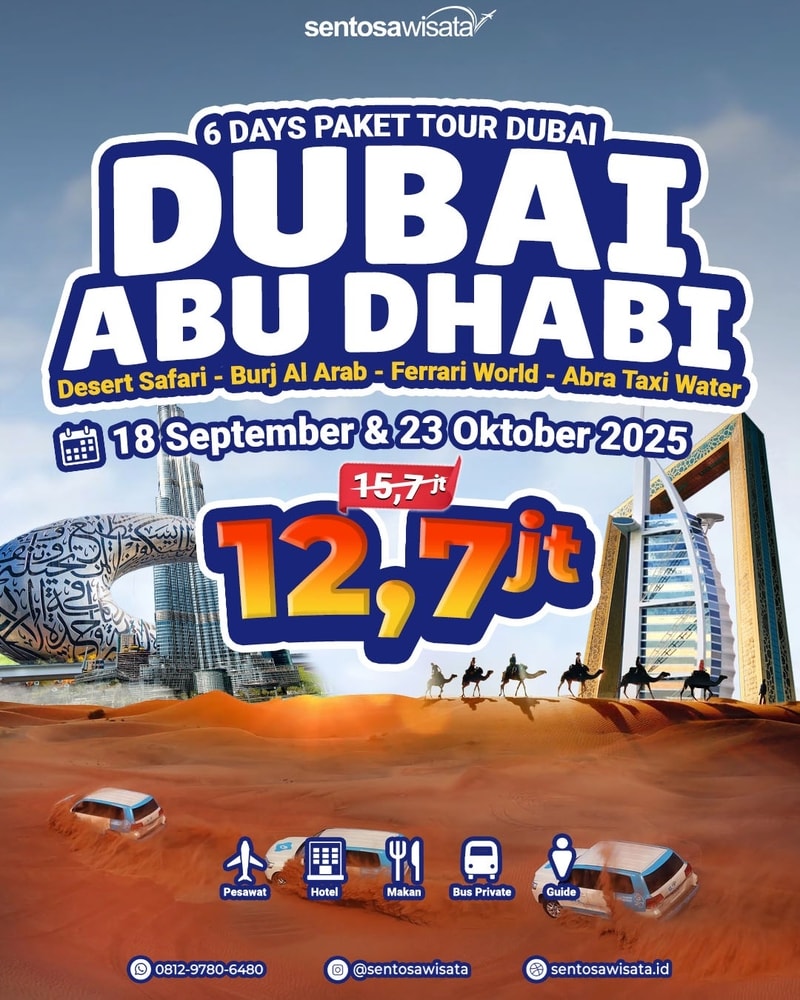 Paket Tour Dubai