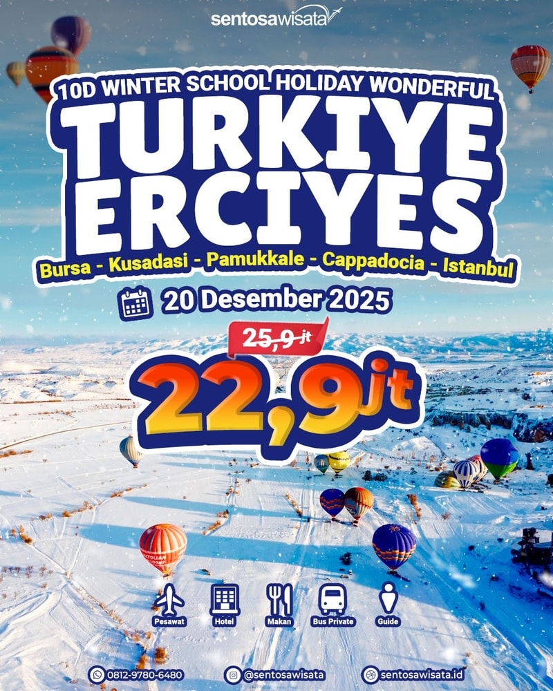 Paket Tour Turki Desember