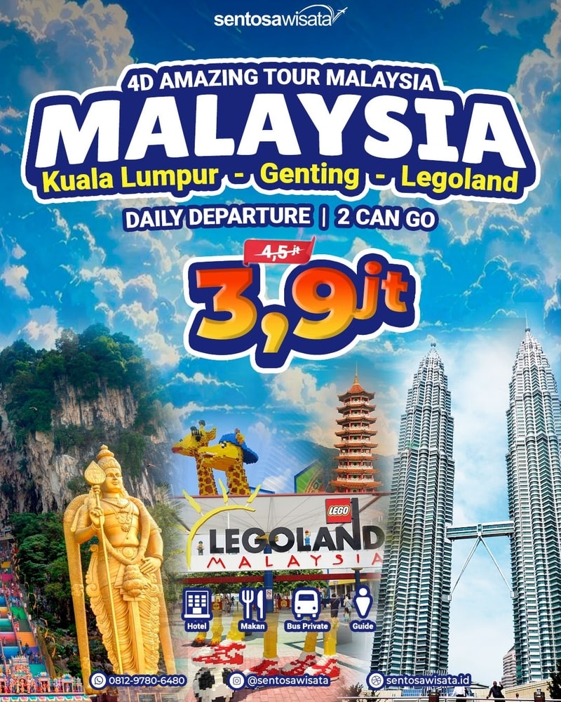 Paket Tour Malaysia Legoland