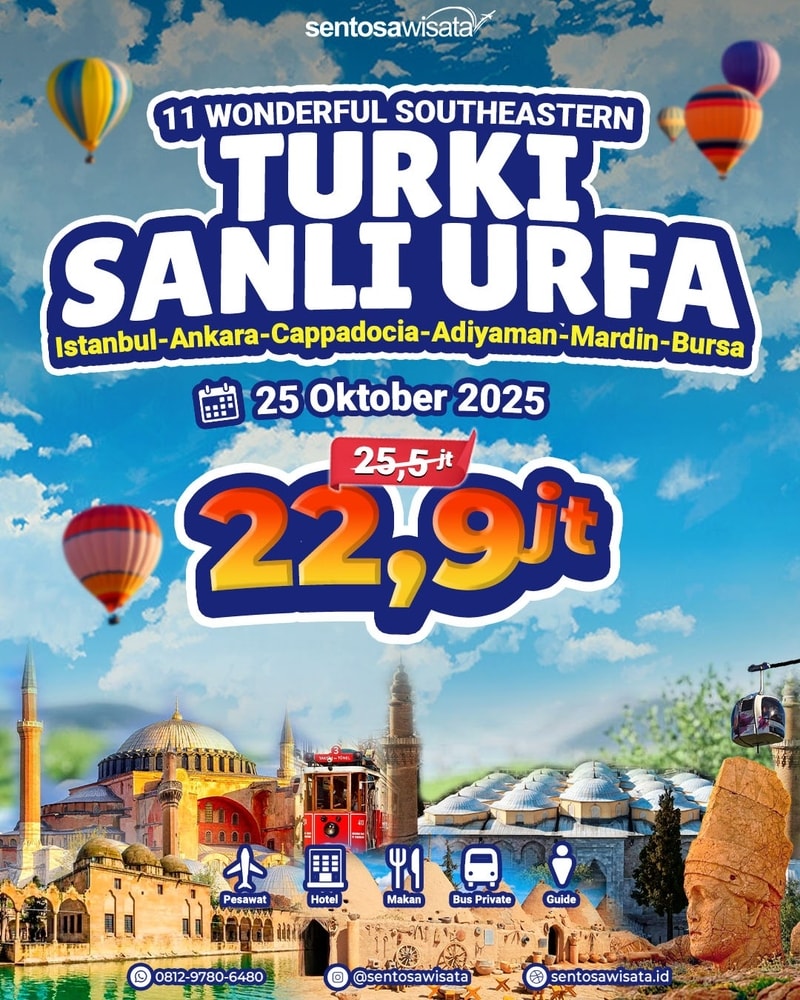 Paket Tour Turki 2025