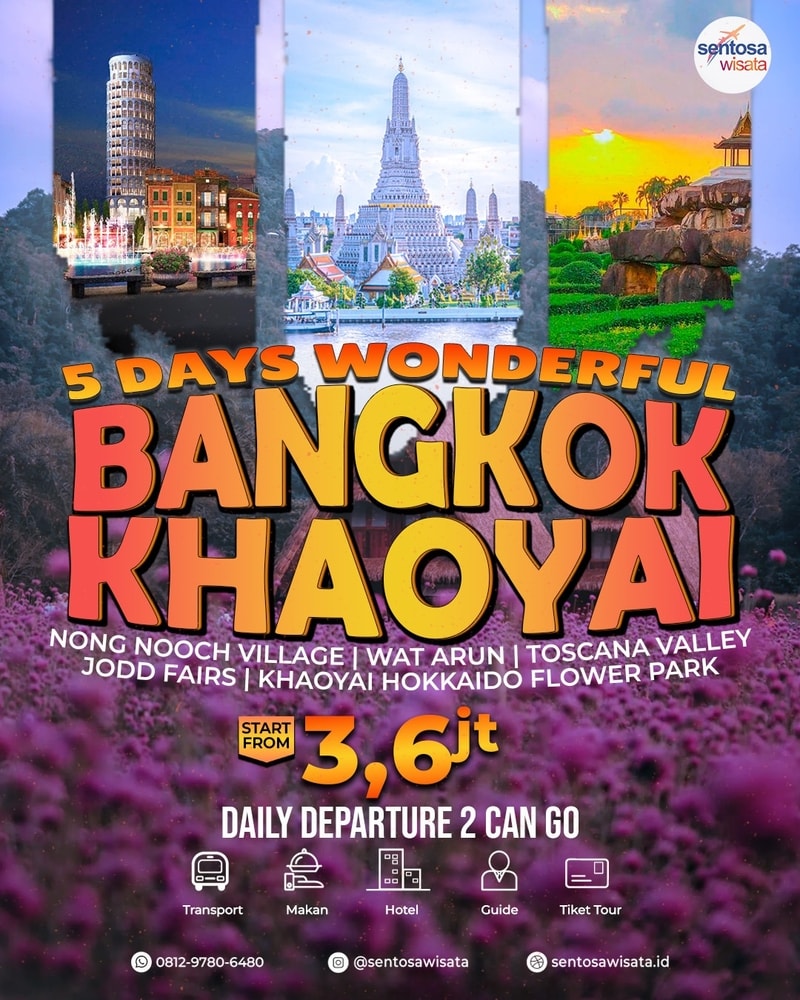 Paket Tour Bangkok Khaoyai Litle Italy