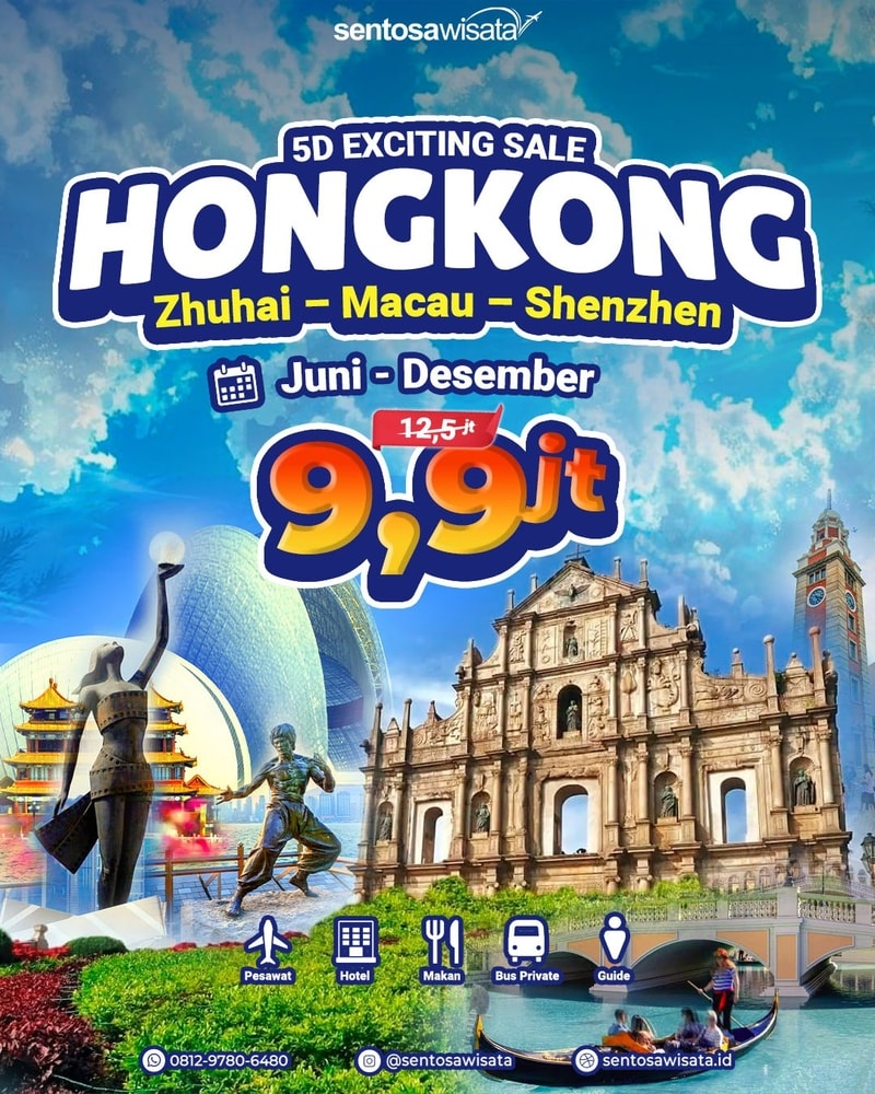 Paket Tour Hongkong 2025