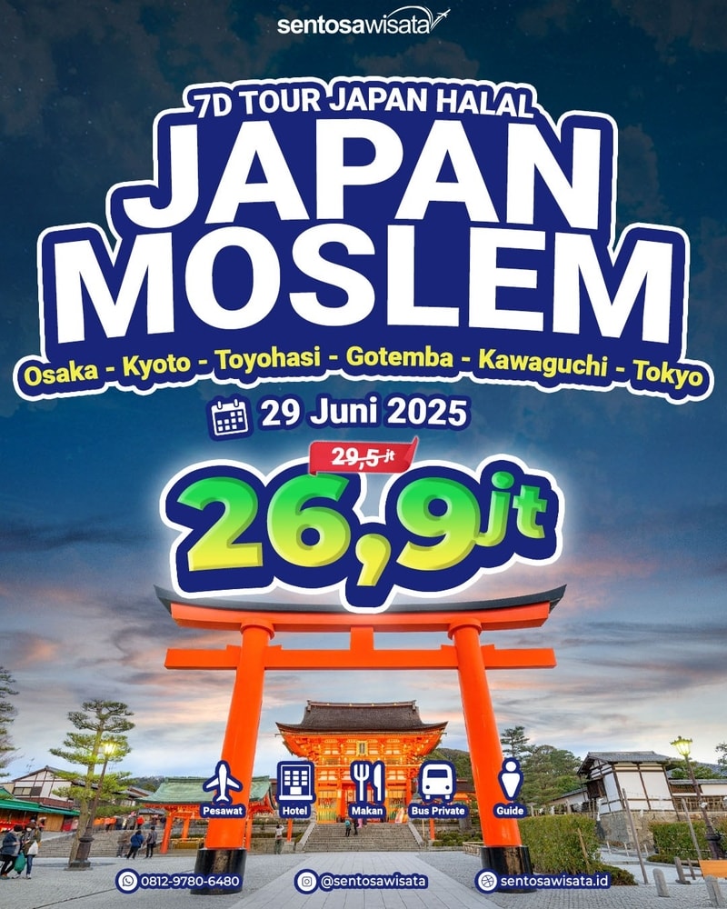 Paket Tour Jepang Halal