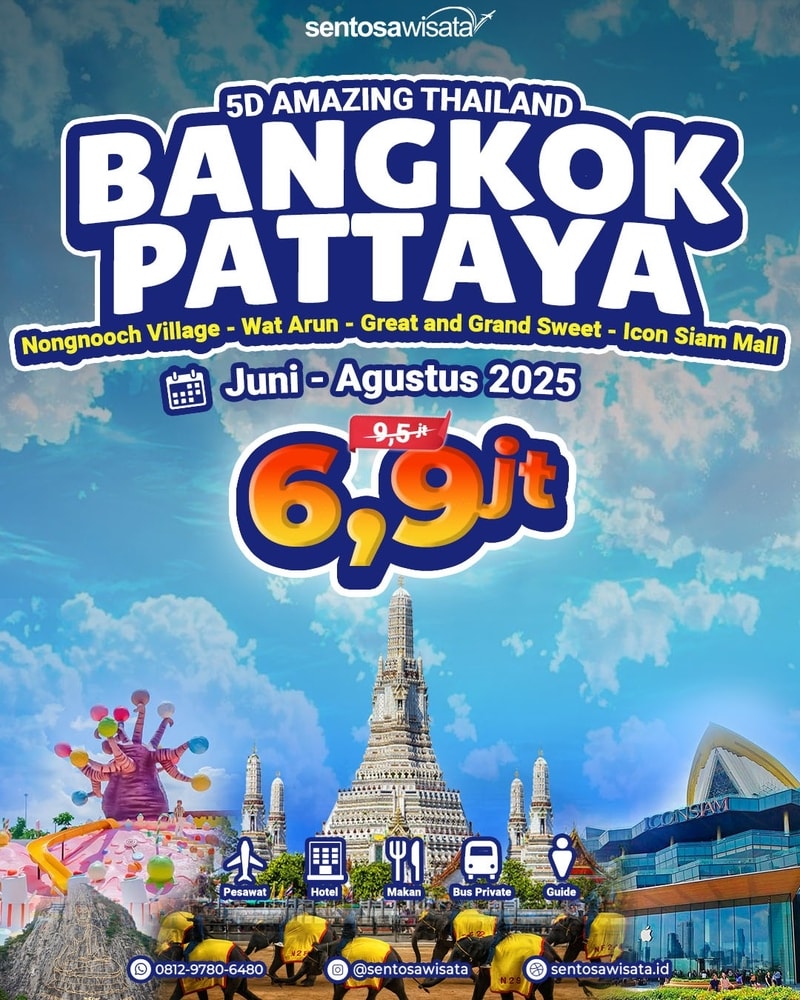 Paket Tour Bangkok Pataya