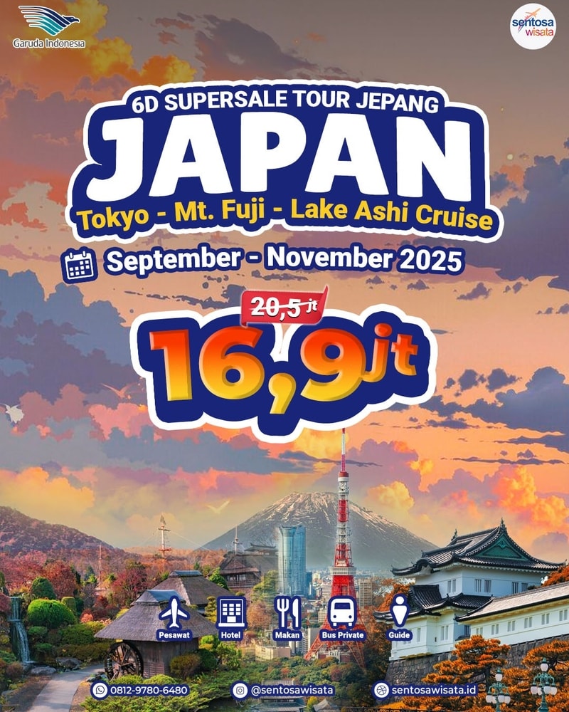 Paket Tour Jepang Murah