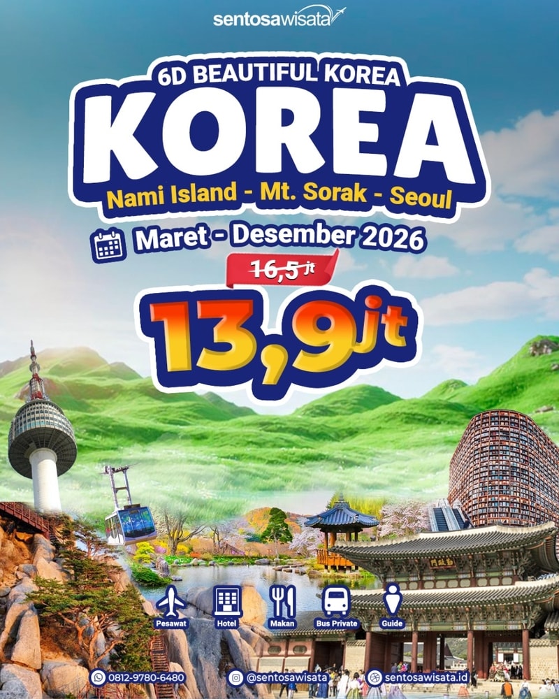 Paket Tour Korea Murah