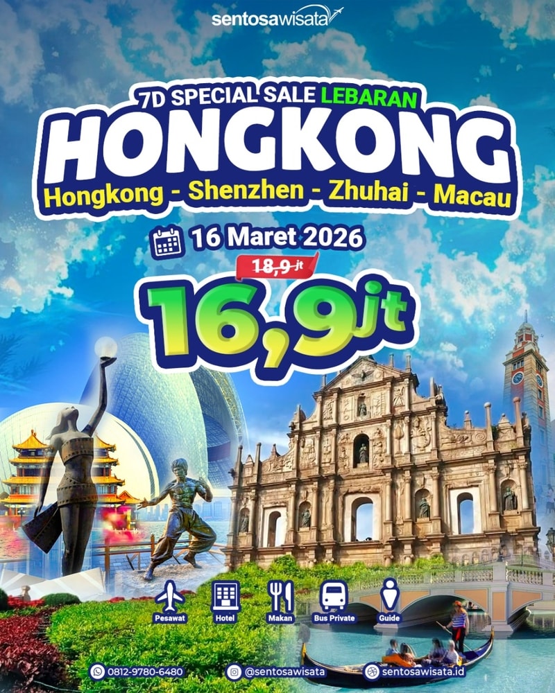 paket tour hongkong lebaran