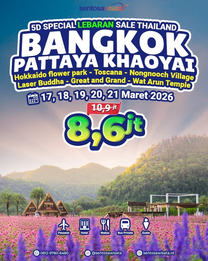 Paket Tour Thailand Lebaran