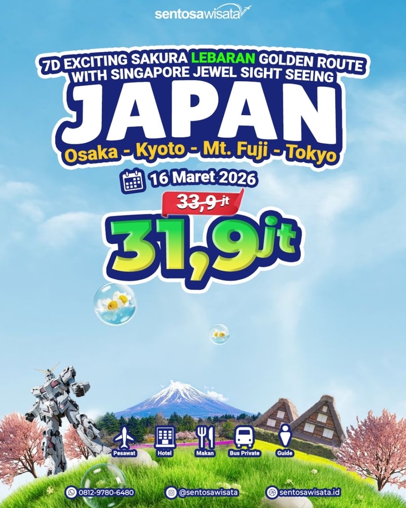 paket tour jepang libur lebaran