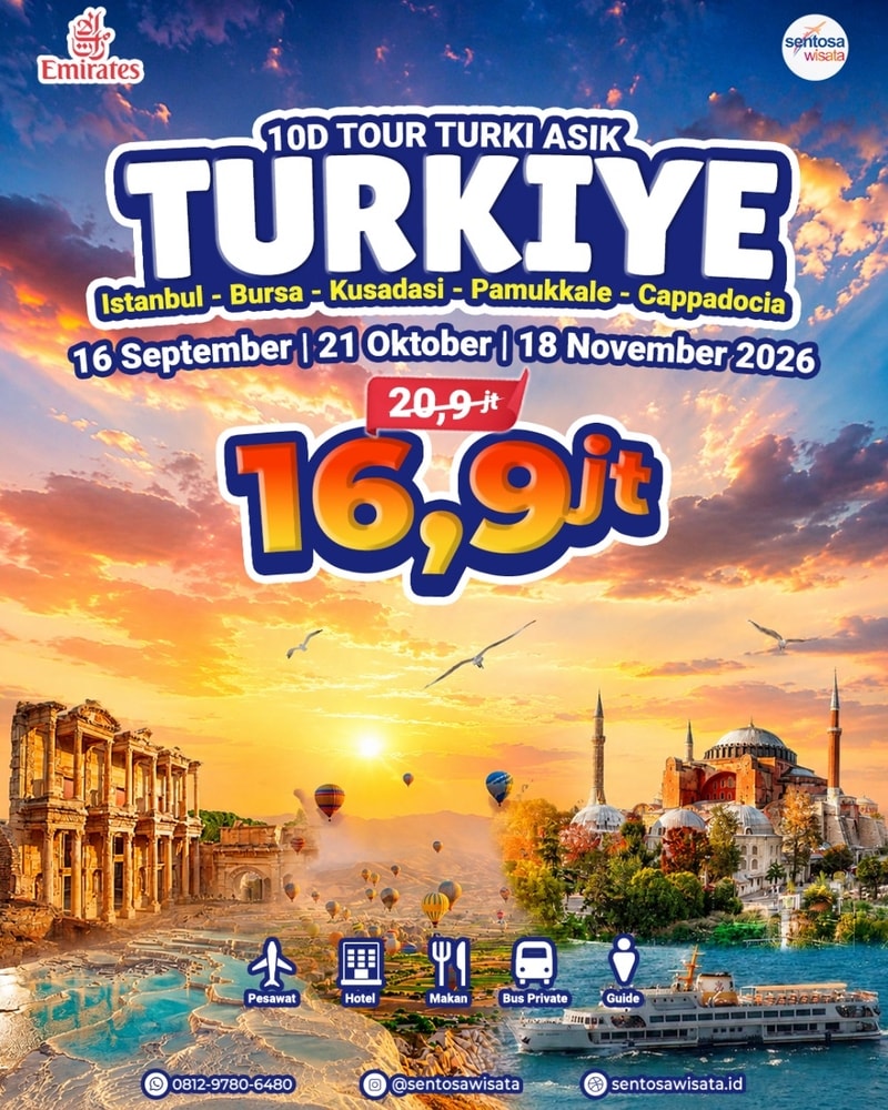 Paket Tour Turki murah