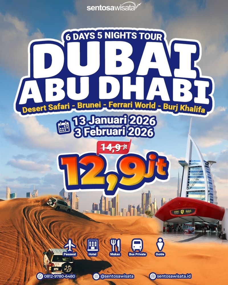 Paket Tour Dubai Murah