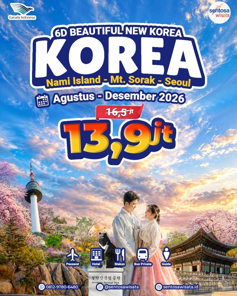 Paket Tour Korea Murah