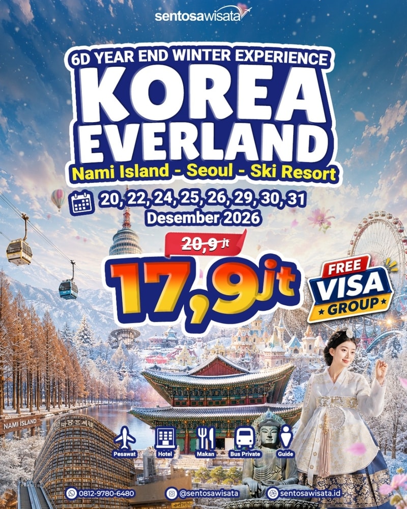 Paket tour korea akhir tahun