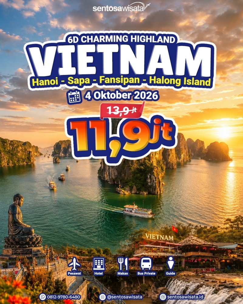 paket tour vietnam murah