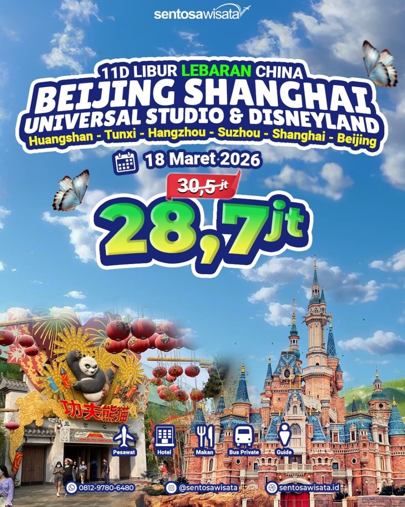 Beijing Shanghai Universal studio & Disneyland