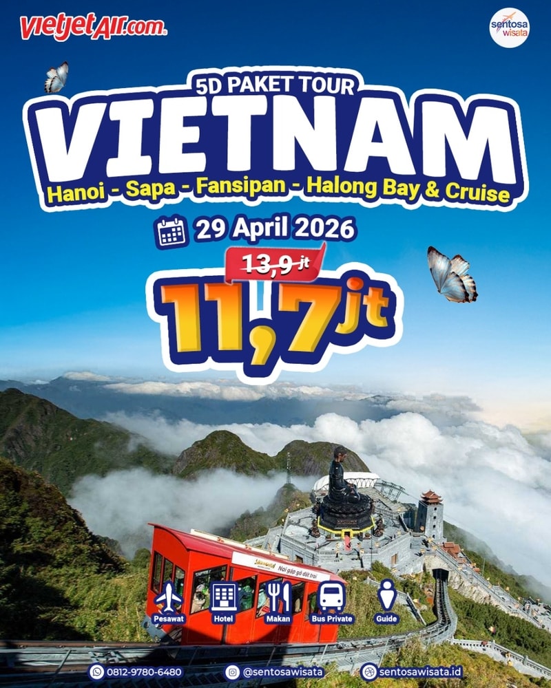 paket tour vietnam murah