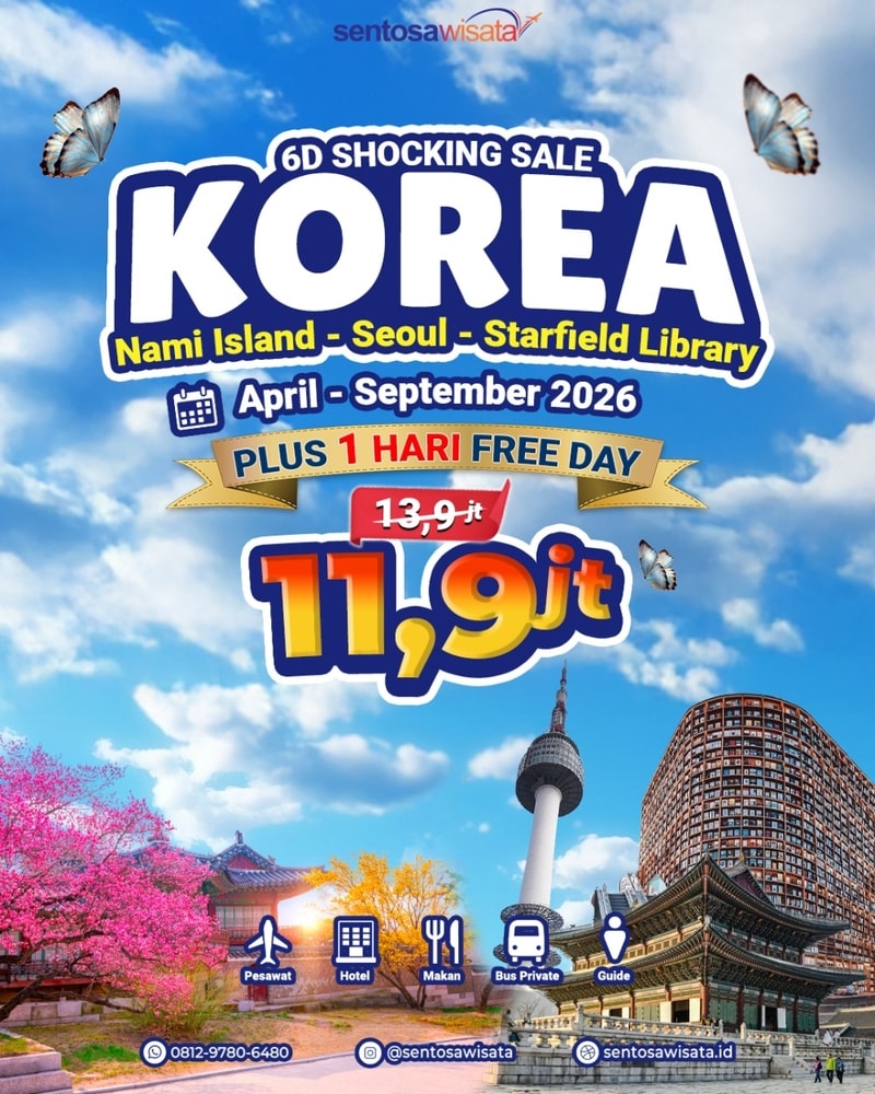 tour korea murah 2026