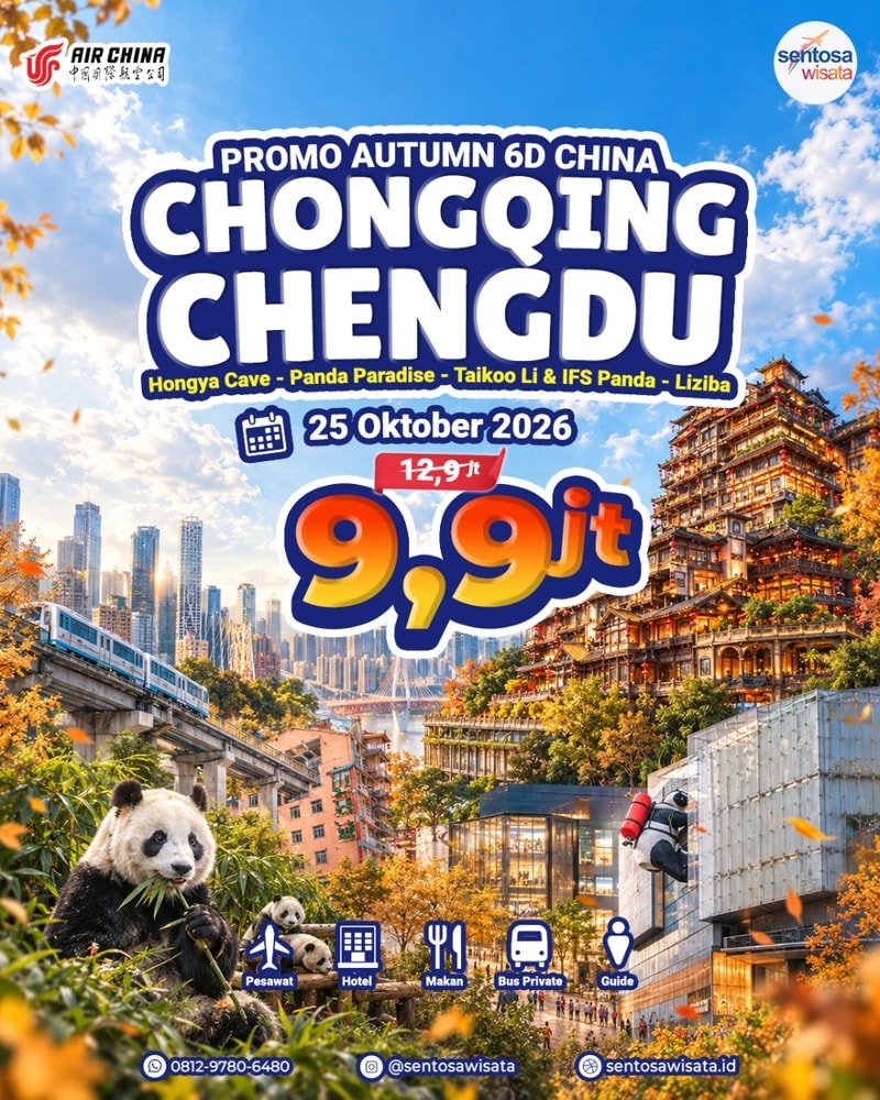 promo tour china chongqing chengdu