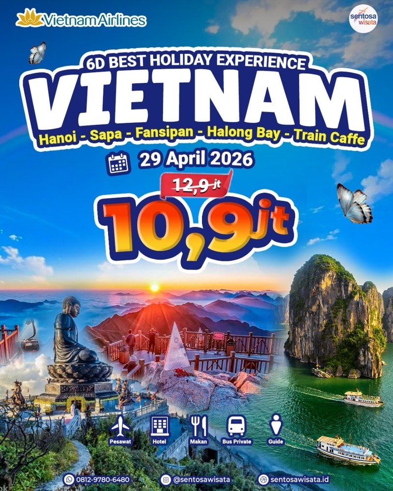 paket tour vietnam murah