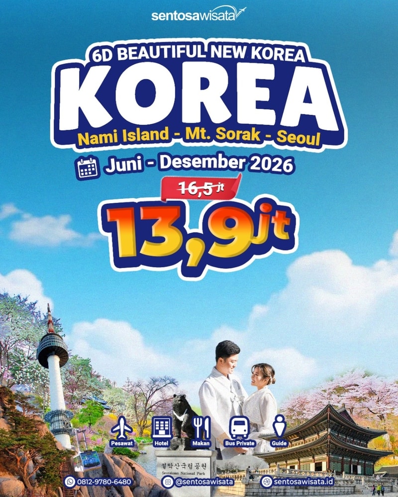 Paket Tour Korea Murah