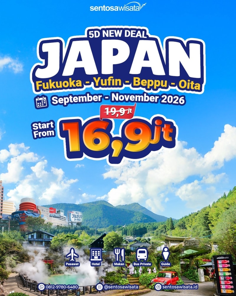 paket tour jepang fukuoka