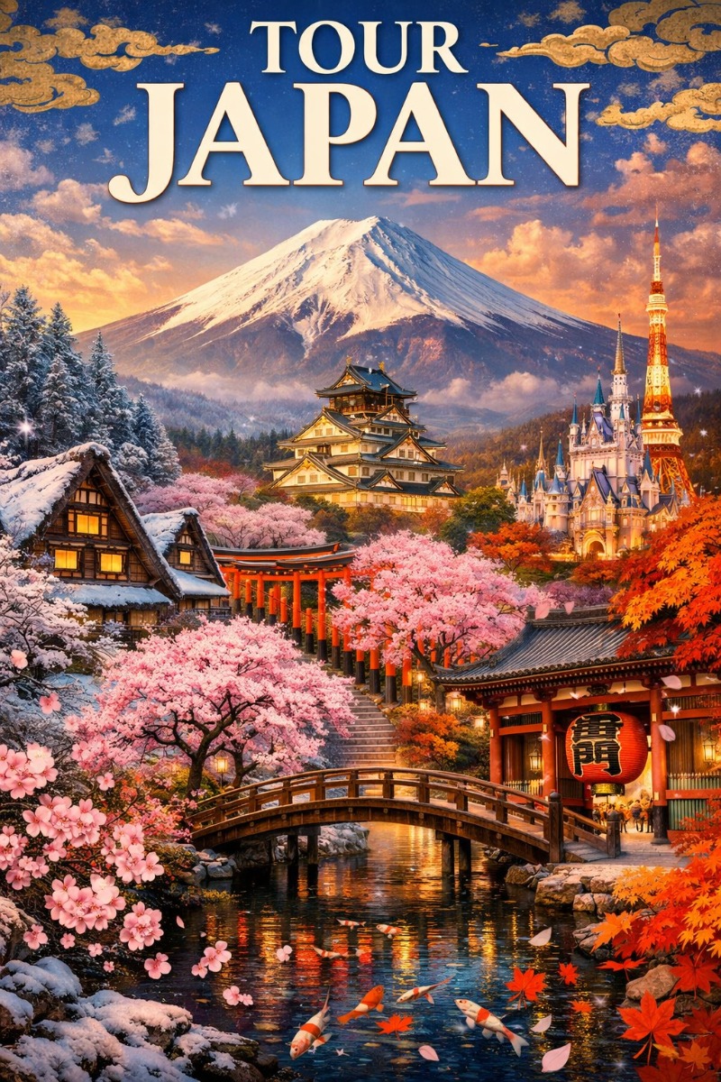 Paket Tour Jepang 2026
